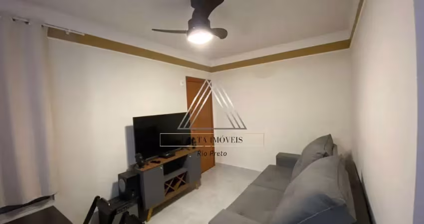 Imperdível oportunidade: apartamento à venda em são josé do rio preto-sp, bairro rios di itália, 2 quartos, 1 sala, 1 banheiro, 1 vaga, 48m²!