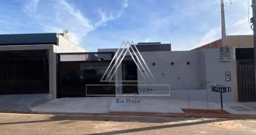Venda de casa impecável com 2 quartos e 2 vagas de garagem em são josé do rio preto-sp