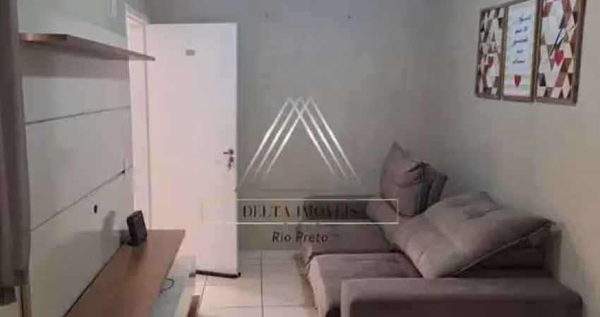 Apartamento à venda em são josé do rio preto-sp, bairro rio ebro: 2 quartos, sala, banheiro, 1 vaga, 44m²!
