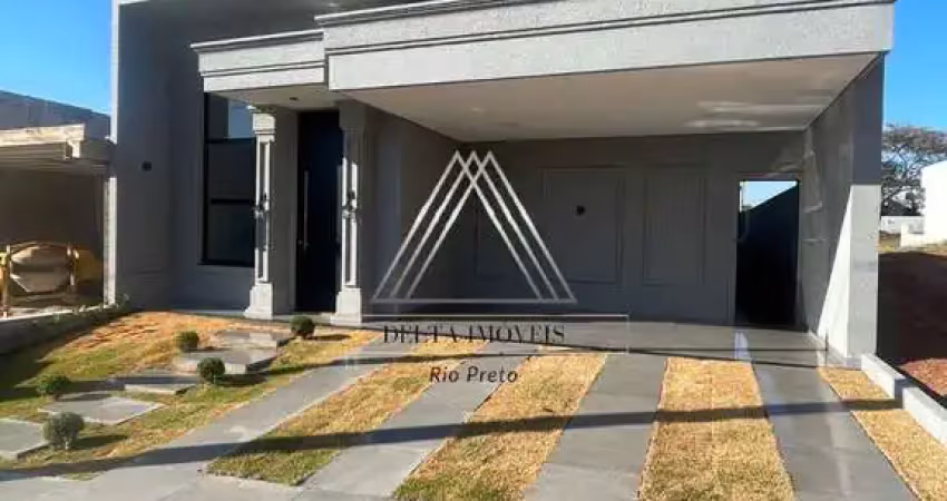 Casa de luxo em condomínio: 3 quartos, 3 suítes, 4 banheiros, 4 vagas em são josé do rio preto-sp - parque residencial nature i