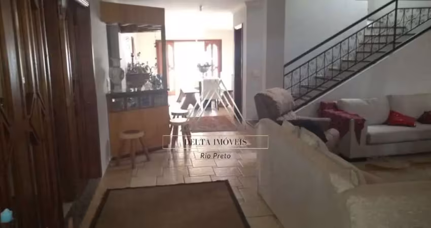 Impecável casa de 3 suítes no jardim francisco fernandes, são josé do rio preto-sp: 2 salas, 4 banheiros, 6 vagas.