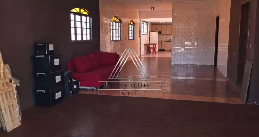 Imperdível: casa à venda em são josé do rio preto-sp, jardim estrela, frente para avenida 3 quartos, 1 suíte, 2 salas, 5 banheiros, 4 vagas, 184m².