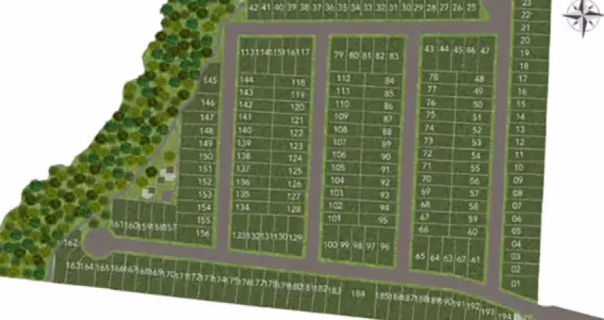 Campo largo: terreno em condomínio fechado - 140m²- face leste/oeste