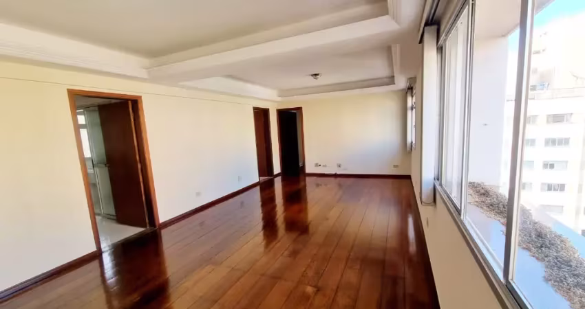 Apartamento à venda - centro - edifício del rio, 3 quartos sendo 1 suíte, sacadas, 1 vaga, 120 mts útil