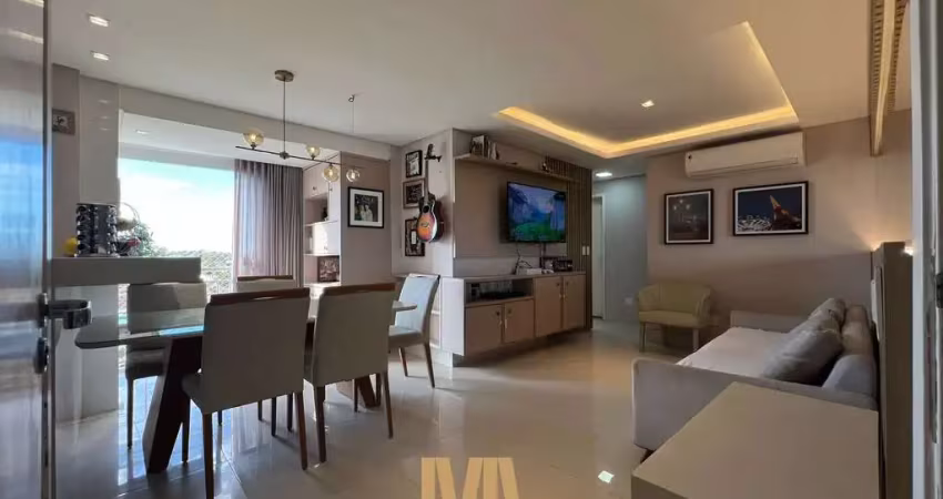 Apartamento com 75m² | 3 quartos e varanda à venda próx. a havan