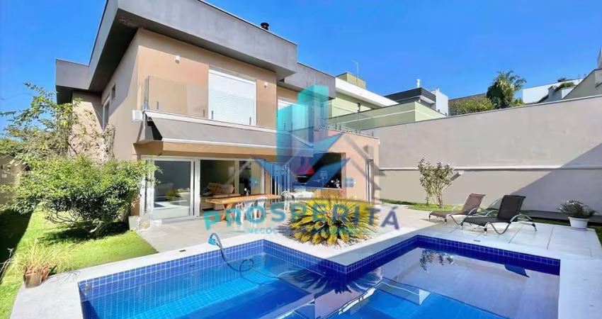 Residencial Vintage - Arte de Morar - Casa Alto Padrão no Cond Vintage - Moderna, 4 suítes, gourmet, piscina