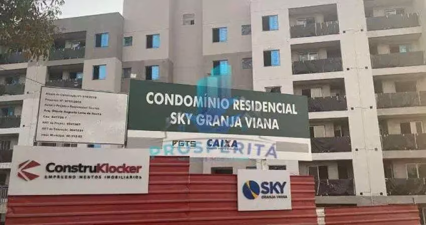 Sky Granja Viana - Lindo Apto Tipo Garden NOVO, 02 Dorms - 73 mts ² - Jd Pioneira - Cotia/SP