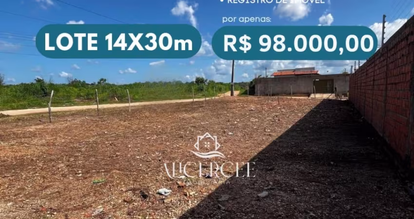 LOTE AMPLO DE 420m²-IDEAL PARA CONST.RESIDENCIAL OU COMERCIAL