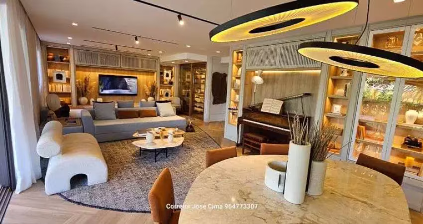 Apartamento para venda possui 121 metros quadrados com 3 qts 1suíte