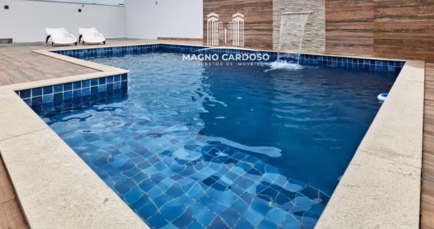 Casa com Piscina em Condomínio Fechado – 3 Quartos, 2 Suítes – Parque Rodoviário, Campos dos Goytacazes
