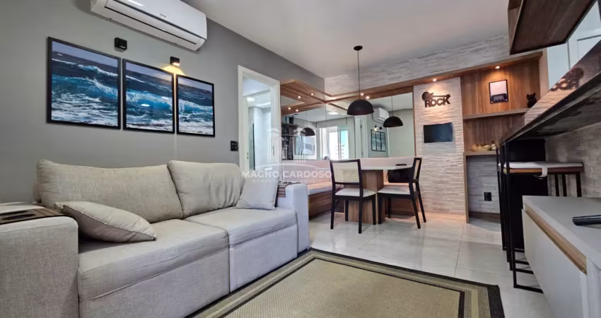 Apartamento 1 quarto mobiliado com varanda e lazer completo no coração da pelinca