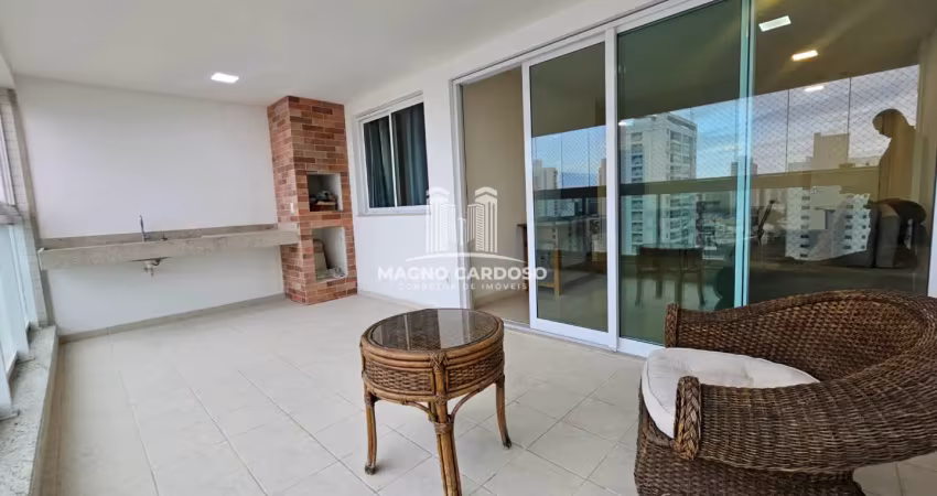 Apartamento mobiliado com 3 suítes e varanda gourmet em condomínio de alto padrão em campos dos goytacazes
