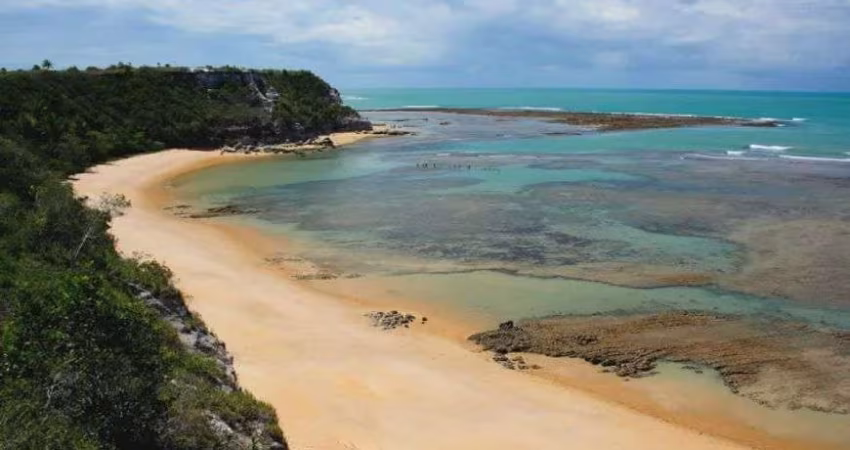 Terreno pé na areia entre Praia do Espelho e Caraíva