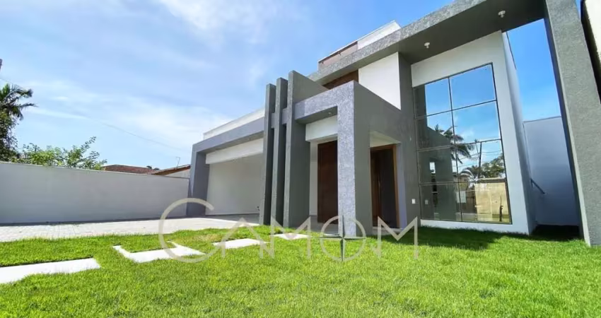 Casa para venda em guaratuba, balneário nereidas, 3 dormitórios, 3 suítes, 1 banheiro, 4 vagas