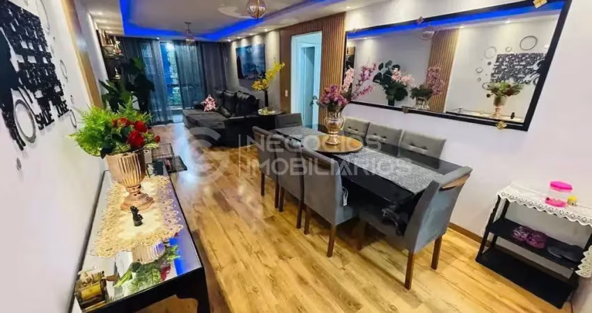 Apartamento para venda em rio de janeiro, recreio dos bandeirantes, 2 dormitórios, 1 suíte, 3 banheiros, 2 vagas