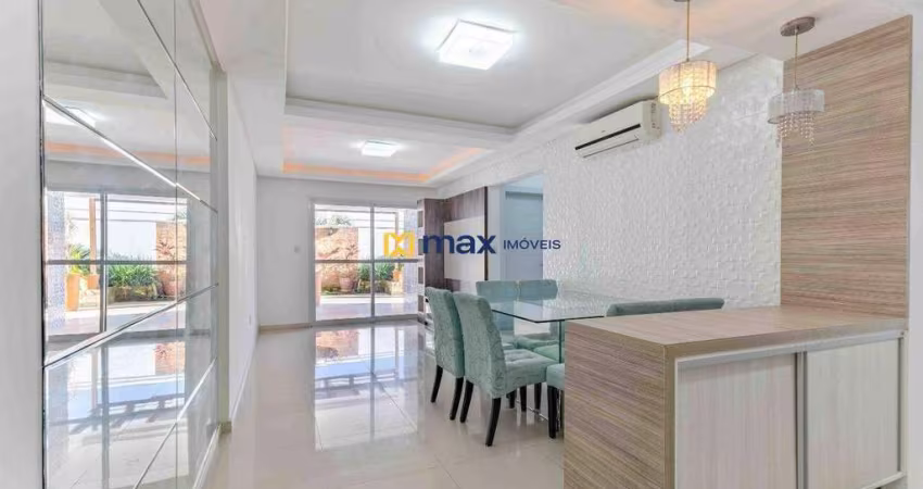 Apartamento diferenciado, semi mobiliado com 2 quartos (1 suíte), Ressacada, Itajaí