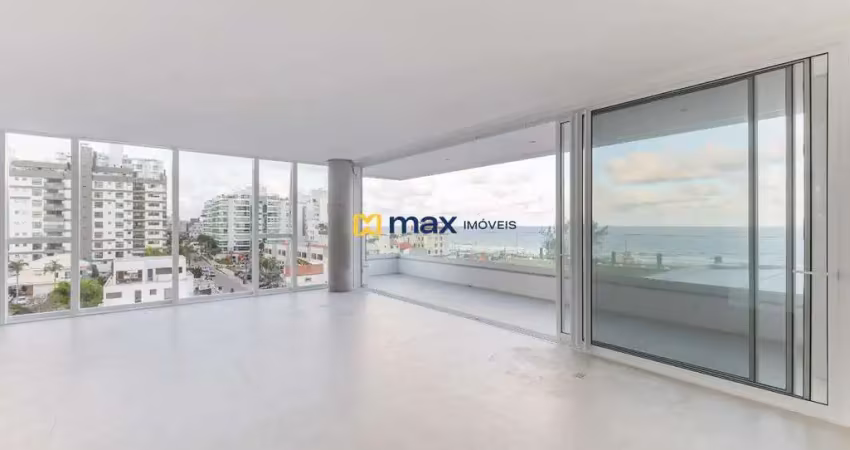 Alto padrão com linda vista para o mar, 3 suítes, praia brava, itajaí