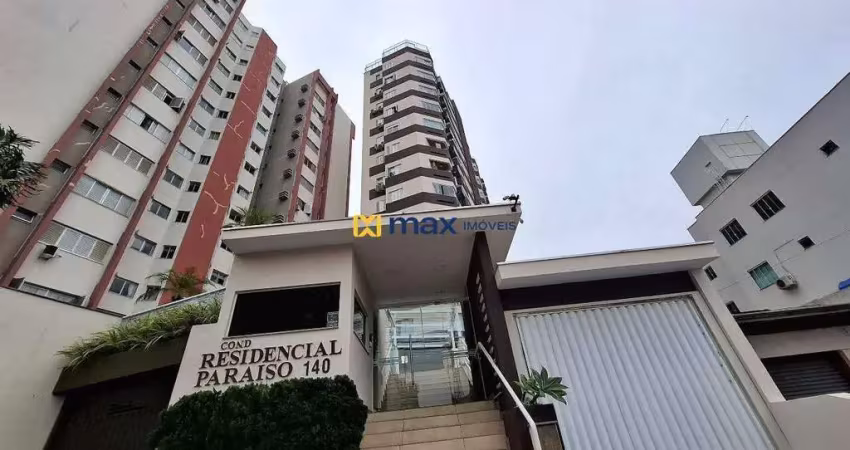 Excelente apartamento amplo semi mobiliado com 3 quartos (1 suíte) no bairro centro em itajaí