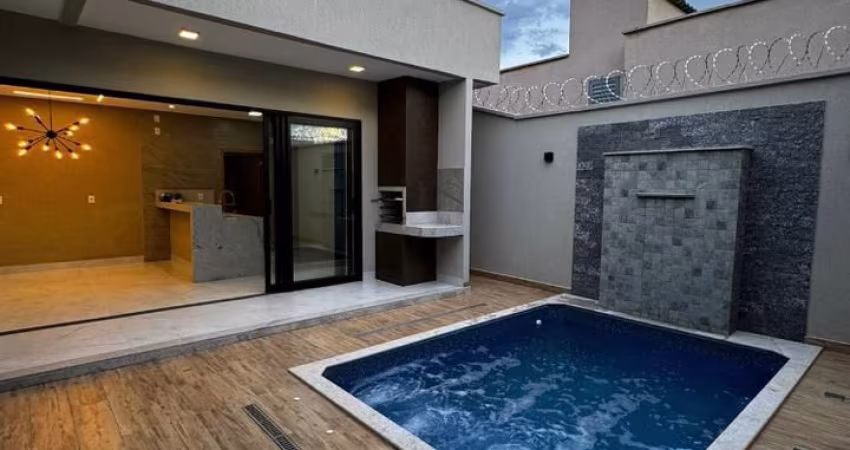 Casa 3 quartos com piscina, Setor Alice Barbosa