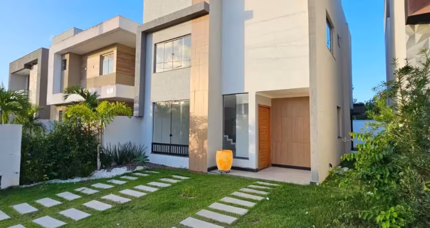 Casa duplex 4 quartos, sendo 2 suítes, localizada em condomínio em vila de abrantes- abrantes- camaçari- ba