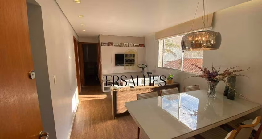 Apartamento 3 Quartos com Suíte e 2 Vagas à Venda no Bairro Caiçaras