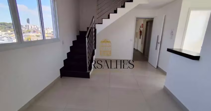 Cobertura para alugar com 2 quartos, 2 banheiros, 150m², no bairro padre eustáquio, com 2 vagas de garagem
