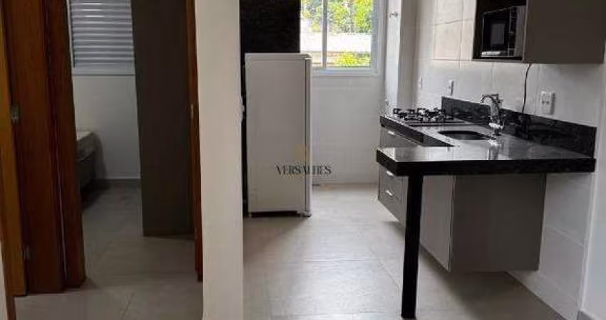 Loft aconchegante com localização privilegiada.