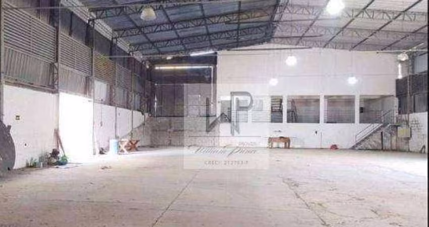 Galpão, 1025 m² - venda por R$ 1.750 ou aluguel por R$ 13.000/mês - Veraneio Maracanã - Itaquaquecetuba/SP