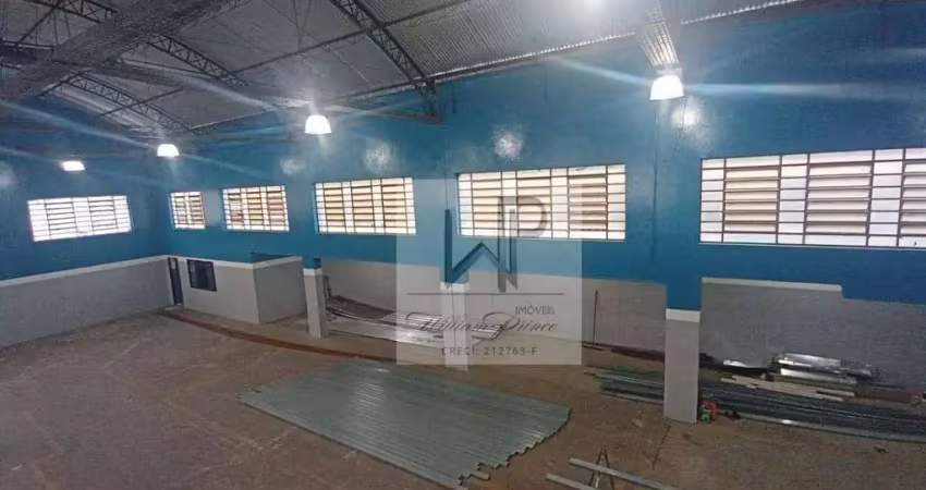 Galpão para alugar, 700 m² por r$ 20.000,00/mês - vila nova cumbica - guarulhos/sp