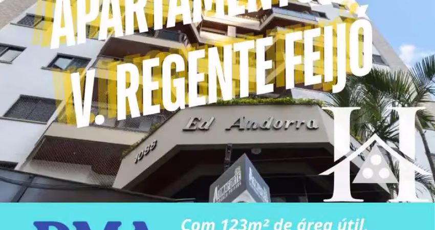 Apartamento para venda em são paulo, vila regente feijó, 3 dormitórios, 1 suíte, 4 banheiros, 2 vagas