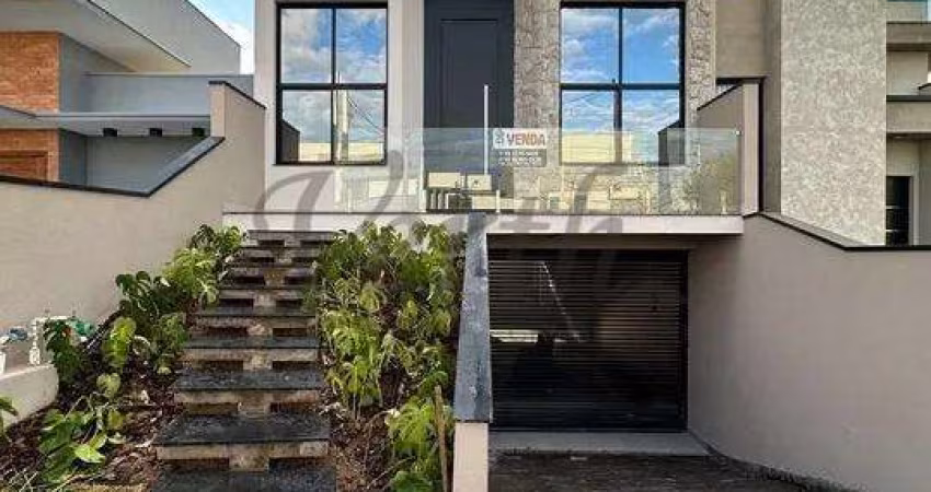 Casa em condomínio fechado com 4 quartos à venda na Avenida Resedá, SN, Jardim Residencial Alto de Itaici, Indaiatuba