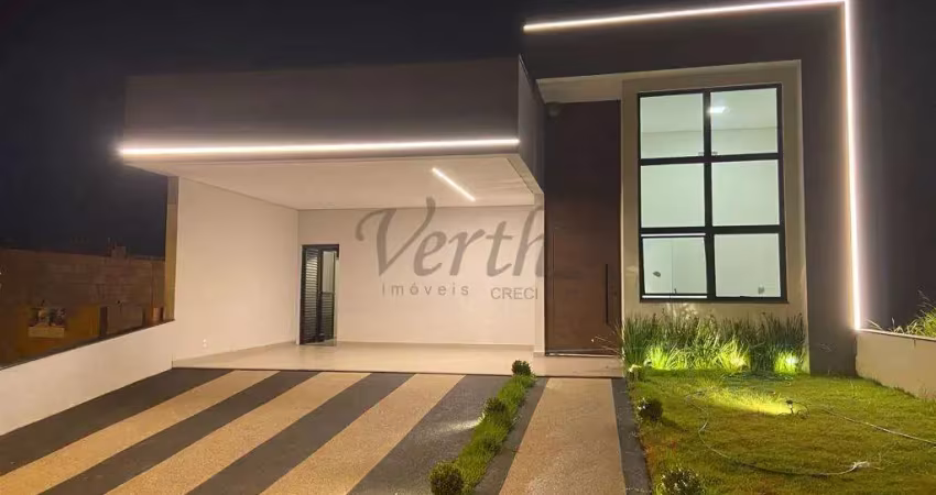 Casa com 3 quartos à venda na Mario Gil, 3500, Loteamento Park Gran Reserve, Indaiatuba