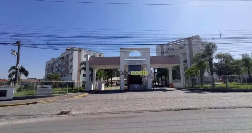Apartamento com 2 dormitórios para alugar, 54 m² - Forquilhas - São José/SC