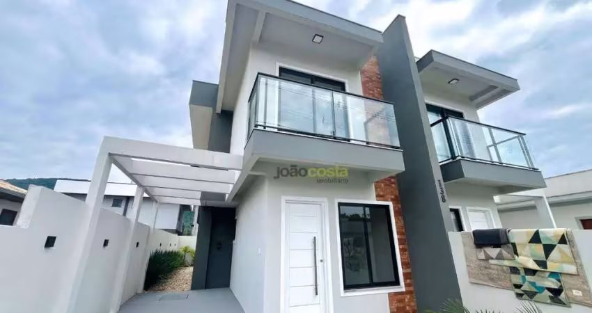 Sobrado com 2 suítes à venda, 97 m² - forquilhas - são josé/sc