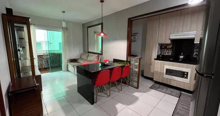 Apartamento com 2 dormitórios para alugar, 60 m² - Passa Vinte - Palhoça/SC