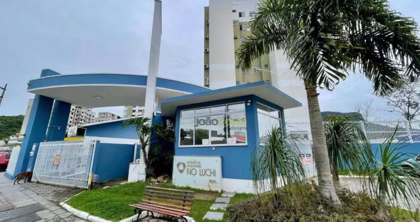 Apartamento semimobiliado com 2 dormitórios para alugar, 50 m² - cidade universitária pedra branca - palhoça/sc