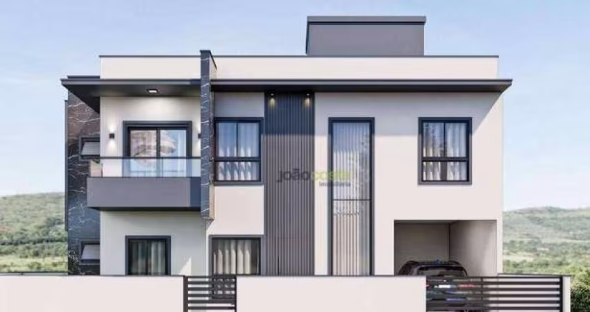 Sobrado com 3 dormitórios sendo 1 suíte à venda, 112 m² - Sertão do Maruim - São José/Santa Catarina