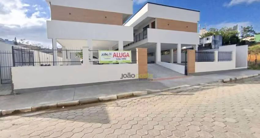 Kitnet com possibilidade de 2 dormitórios para alugar, 60 m² - roçado - são josé/sc