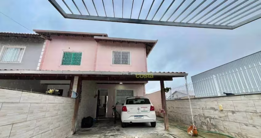 Sobrado com 2 dormitórios à venda, 63 m² - aririú - palhoça/sc