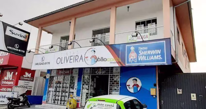 Apartamento com 2 dormitórios para alugar, 65 m² - centro - palhoça/sc