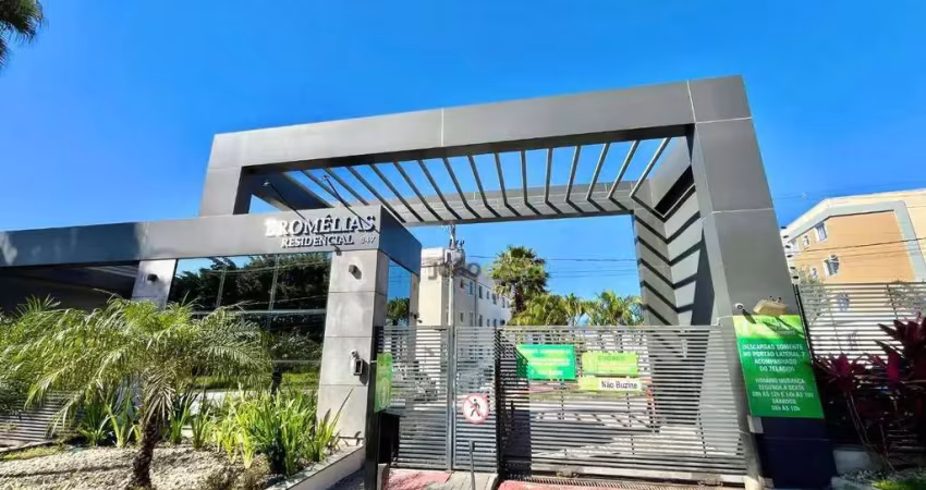 Apartamento com 2 dormitórios para alugar, 45 m² - bela vista - palhoça/sc