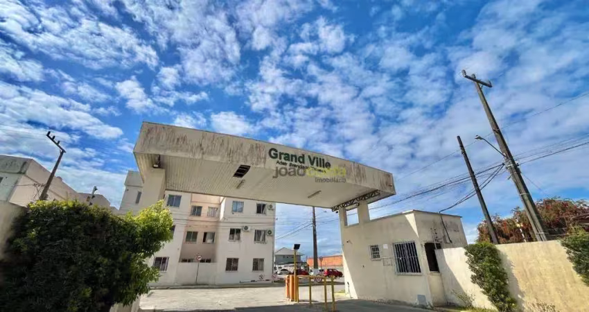 Apartamento com 2 dormitórios para alugar, 44 m² - guarda do cubatão - palhoça/sc