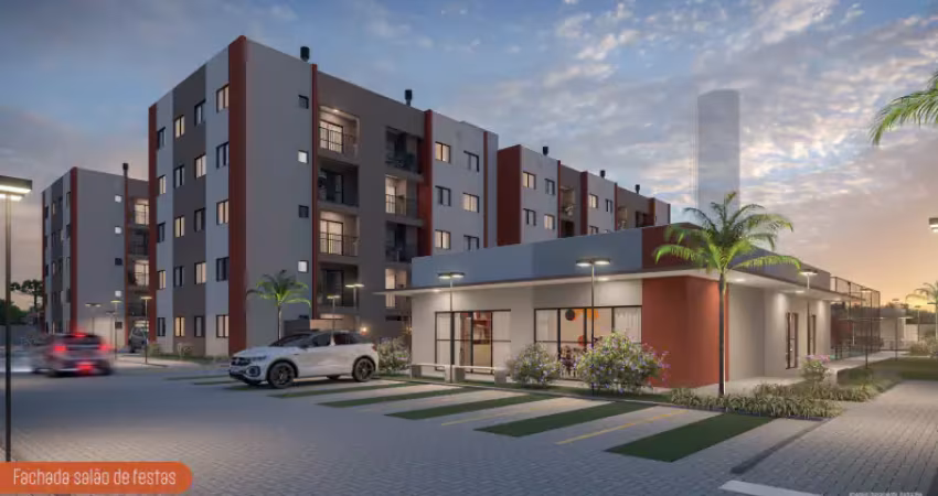 2 quartos no atuba, em pinhais – lançamento com lazer completo