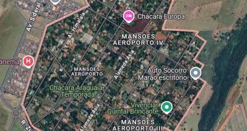 Mansões Aeroporto - Terrenos de 5.000m² á venda.