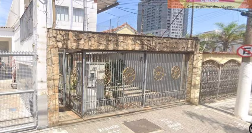 Sobrado com 3 pavimentos no Tatuapé - A 400m do Metrô, com M&#250;ltiplos Espaços e &#211;tima Para Investidores!