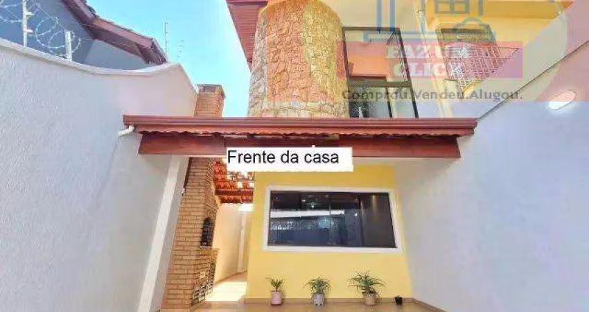 Lindo Sobrado com 220m&#178; - 3 Quartos, Suíte, àrea Gourmet e 2 Vagas na Vila Aricanduva