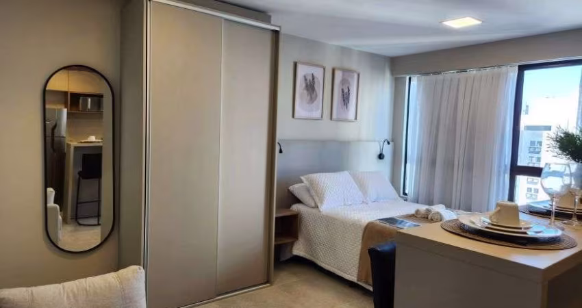 Studios Prontos para Rentabilizar ou Morar a 2 Minutos do Shopping Recife!