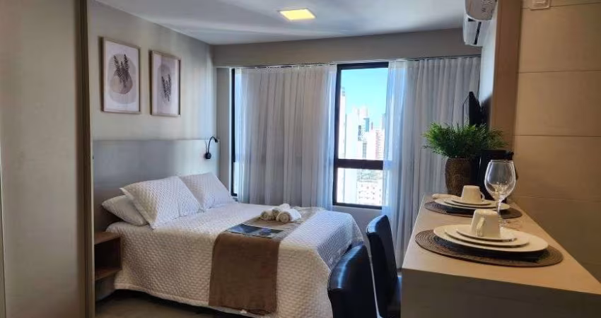 Baixou o preço das Últimas unidades de studios prontos para rentabilizar ou morar em Boa Viagem!