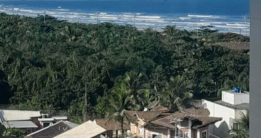Apartamento moderno pé vista ao mar.