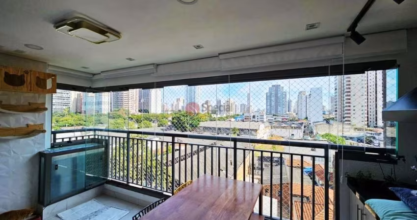 Apartamento Tatuapé, decorado, próximo ao Metrô.